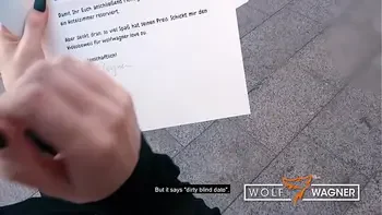 HOT attitude! ◊ Lou Nesbit ◊ sucks DICK in PUBLIC before HOTEL FUCK!  █ WOLF WAGNER LOVE ▁ I met her on the dating site wolfwagner.love!