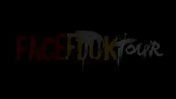 Big Dick Messy Cumshot Facial On Hot Brunette Babe's Gorgeous Face After Hard Against A Wall Deep Throat