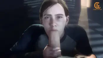 Ellie blowjob short animation