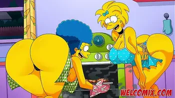 Flandis Fucking The Simptoons Hotties! Pepperoni pizza! The Simptoons