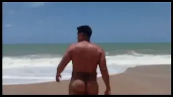 Entering the new year on the beach