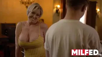 Mother-in-law Seduces him with her HUGE Tits (Dee Williams) — MILFED