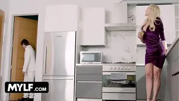 Big Titted Cougar Brandi Love Fucks Her StepSon's Best Friend On Prom Night - Mylf