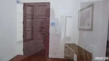 Horny Sara Jay Moaning So Loud While Riding Eddie Jaye's Big Long Cock!