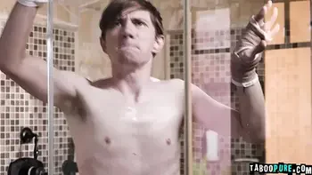 When it rains it pours! Sam Solo is a croaker who gets so badly hurt that his stepmom Reagan Foxx has to take care of him! That is, all of his needs!