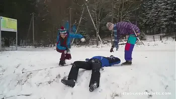 Teens go on a Slippery Slope