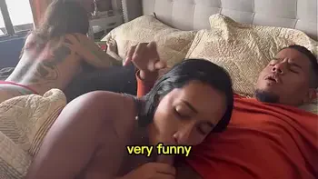 Maruchel Gomez fucks her sister´s boyfriend. English caption