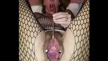 Slut wife loves the feeling of piss in her mouth