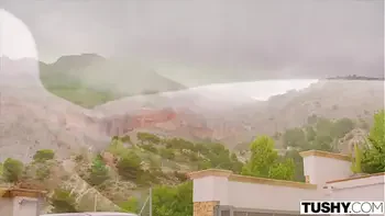 TUSHY Stunning redhead Scarlett explores her anal fantasies