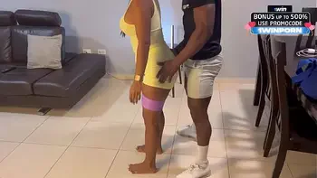 BBC gym trainer fucked a hotwife. English subtitles