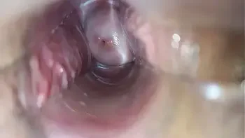 Pulsating orgasm inside vagina