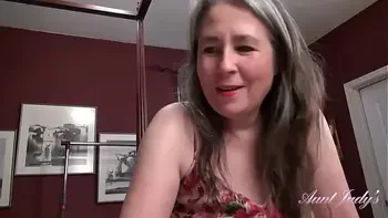 AuntJudys - Your 52yo Step-Auntie Grace - Good Morning Blowjob (POV)