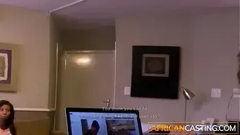 Skinny Hot Model Fitting A Cock IN Her Tight Holes Holds On For Dear Life During Interracial Hardcore Casting