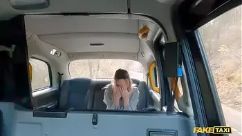 Fake Taxi Beautiful woman in red lingerie getting fucked before going to swingers club