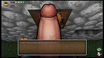 HornyCraft [Minecraft Parody Hentai game PornPlay ] Ep.39 Giant yoga pants thighjob