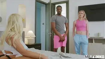 MILFY Teacher devours her student's BBC in hot threesome