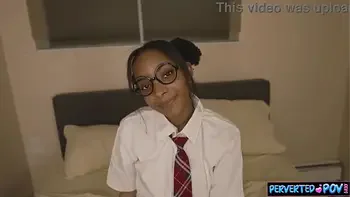 Lost teen girl brought home and fucked