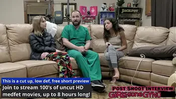 Daisy Bean Gets A Stimulating Exam From Female Doctor Aria Nicole At GirlsGoneGyno Reup