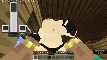 Steve comendo a gótica quadrada