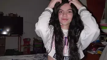 His best friend's girlfriend can play and strips naked for him