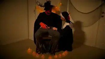 pumpkin king came to a humble nun for Halloween