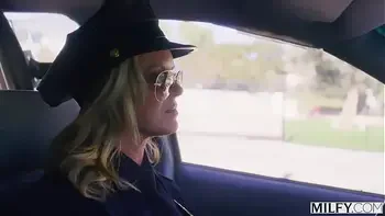 MILFY Officer Sweet Vickie teaches her bad boy ex a lesson