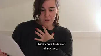 Roommates Role-play the scene of the Princess and the Commoner