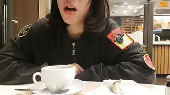 Outdoor orgasm for my friend with lovense lush controlled by my phone - Unlimited Orgasm