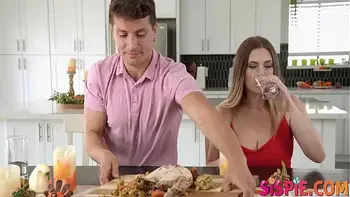 I Had My Stepsisters Thanksgiving Pie Katie Kush, Skyler Storm, Jay Romero, Lindsay Lee