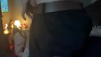 HOTWIFE STAYS in DOGGY waiting for a STRANGER to FUCK HER while her HUBBY WATCH!!