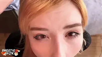 Student Deepthroat and Hard Fuck after College - Facial