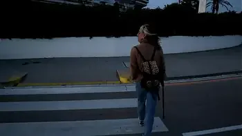 This girl invites me to her van to have sex