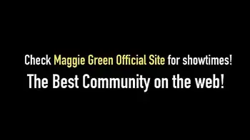 Maggie Green Inserts Her Undies In Her Cunt While Stimulates Her Clit!