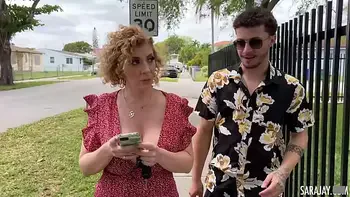 Curvy Cougar Sara Jay Fucked By Big Dick Young Stud!