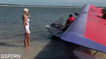 Classic porn with sexy big tits blonde fucked in her ass