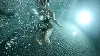 Hot Steamy Sauna Blowjob: Pool Sex Adventure with Party Girls