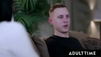 ADULT TIME - Naughty MILF Stepmom Reagan Foxx Gives Her Horny Stepson Jerk Off Instructions!