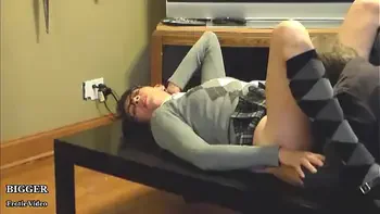 Shy Twin Babysitter gets a mouthful