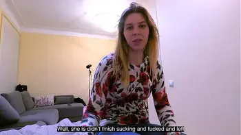 My Own Stepmom Helps Me To Cum