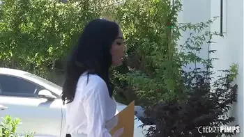 Petite Asian Spinner Avery Black Tossed Around and Fucked by Charles Dera