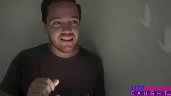 Stepsis Andi Rose asks, Who Has A Bunch Of Rubber Cocks Hanging From The Walls?!