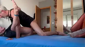 I TAKE MY COCK OUT TO MASTURBATE AND MY STEP-SISTER CATCHES ME