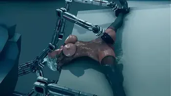 2B recibe mantenimiento vaginal por un Androide | Nier: Automata