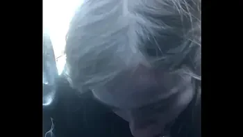 Lesbian bestfriend gives road head