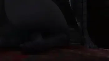 Two big dicks greatly surprised the MILF.. Hot animation 3d futa threesome.