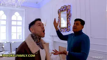 BUSTY JOSEPHINE JACKSON TABOO THREESOME w STEPBROTHERS –– IMMORAL FAMILY 4K