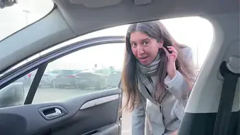 SQUIRTER IN A RENT CAR