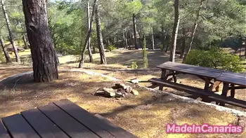 SEXO ANAL en un picnic público con una chica de tetas grandes perfectas | MadeInCanarias