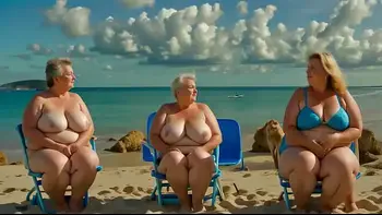 Granny with huge tits