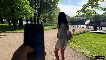 My friend controls my orgasms in public with a toy from flirtwithsb